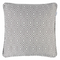 Alpha Geometric Piped Cushion Cover - Fossil