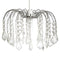 Waterfall 3 Tier Chrome / Clear Glass Lighting Pendant