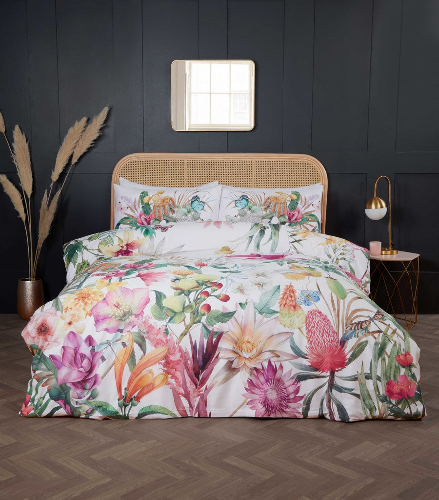 Vantona Botanical Garden Duvet Cover Set Multi Dovemill