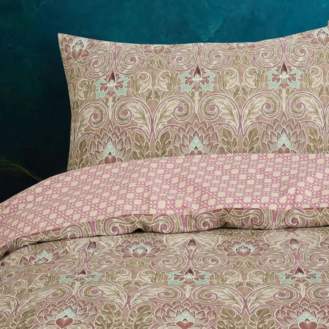 Vantona Boutique Art Nouveau Duvet Cover Set, Pillowcase & Cushion-Multi