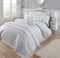 Vantona Byzantium Schiffli Lace bedding Set - White