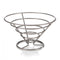 David Mason Design Fusion Fruit Bowl - Satin Silver