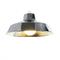 Small Dual Fitting Pluto Metal Lighting Pendant Shades - Chrome