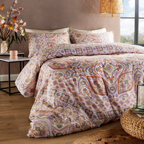 Vantona Boutique Kizzi Mandala Duvet Cover Set - Multi