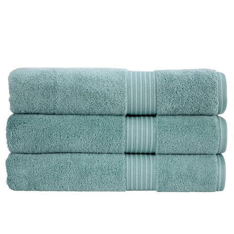 Christy Supreme Hygro 650gsm Cotton Towels - Mineral Blue