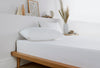 Vantona Hotel Collection Plain Dye Fitted Sheet & Pillowcase Pair 200TC - White (Sold Separately)