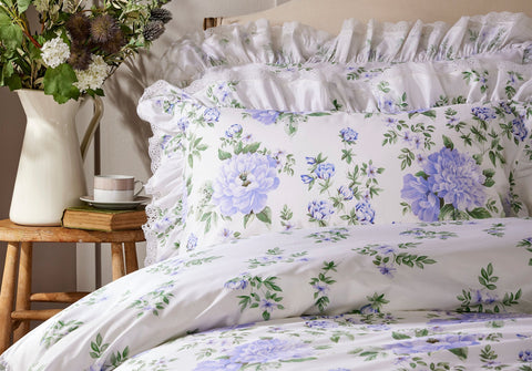 Vantona Archive Collection Edwina Duvet Cover Set - Lilac