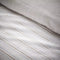 Vantona Essentials Range Boucle Stripe Duvet Cover Set - Grey