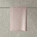Vantona Luxury Leaf Jacquard Cotton Towel – Pink