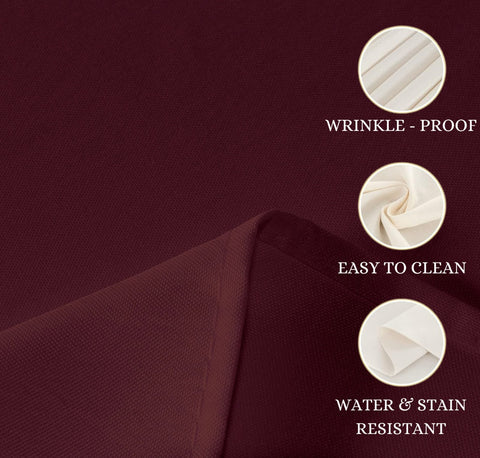 Wexford Everyday Dining Tablecloths, Pack of 2 - Brown