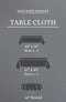 Wexford Everyday Dining Round Tablecloths, Pack of 2 - Gold