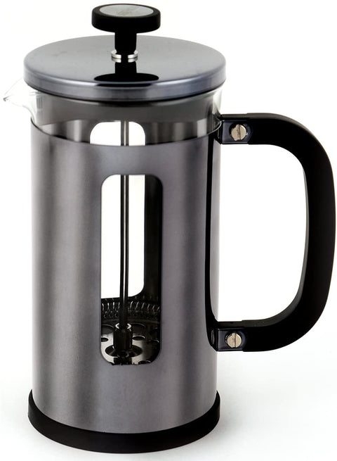 La Cafetiere Pisa Cafetiere, 8 Cup - Gun Metal Black