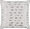 Mason Gray Dash Woven Filled Cushion - Grey