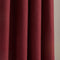 iLiv Anderson Woven Lined Eyelet Curtains - Red