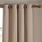 iLiv Anderson Woven Lined Eyelet Curtains - Cream