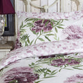 Vantona Anthea Floral Design Duvet Cover Set - Lilac