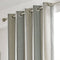 Ashley Wilde Downton Lined Eyelet Curtains - Duck Egg