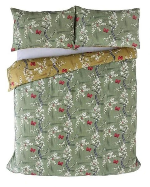 CHATEAU BLOSSOM DUVET COVER SET CUSHION & DOOR STOP