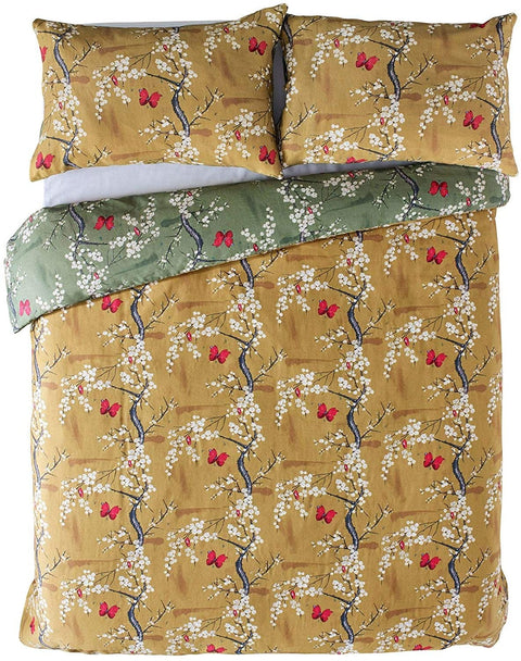 CHATEAU BLOSSOM DUVET COVER SET CUSHION & DOOR STOP