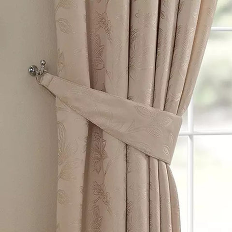 Belfield Furnishings Beatrice Ready Made Lined Curtains + Tieback