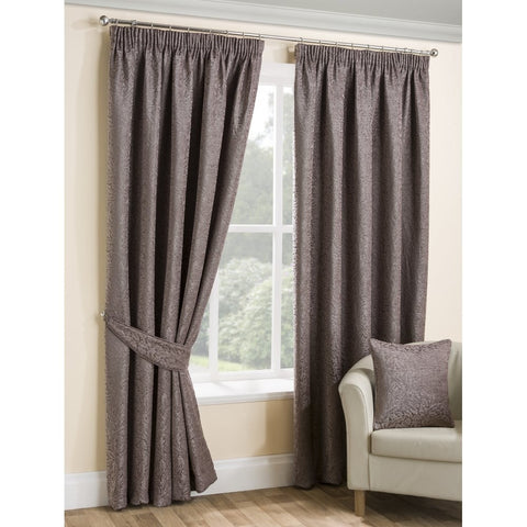 Belfield furnishings Balmoral floral pencil readymade curtains + Tieback