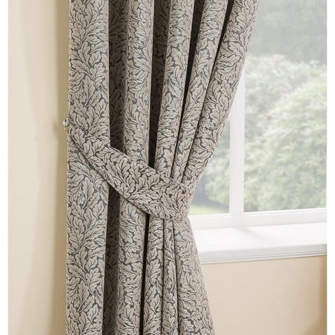 Belfield furnishings Balmoral floral pencil readymade curtains + Tieback