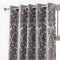 Camden Damask Woven Chenille Lined Eyelet Curtains