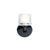 Village at Home Ice Cube 1 Light Fitting Pewter Wall Light