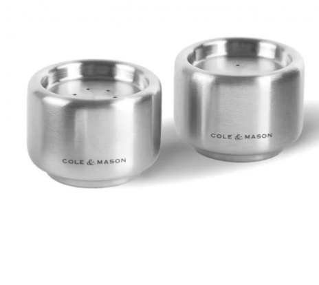 Cole & Mason Burley Salt & Pepper Shaker Set - 4cm