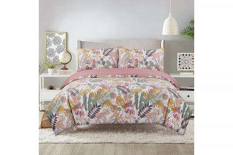Vantona Cut Out leaves Duvet Cover Set - Multi