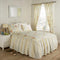 Vantona Country Marielle Unlined Curtains and Tiebacks - Cream - 66 x 72