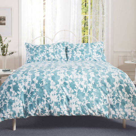 Patricia Rose Shadow Flower Duvet Cover Set