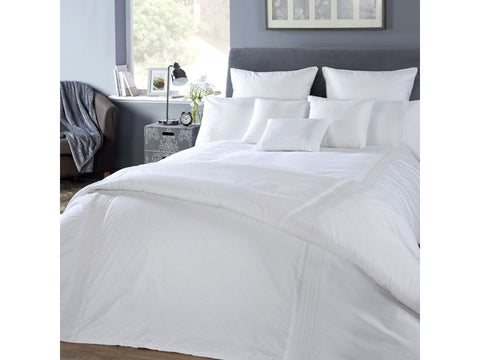 Vantona Pompeii Duvet Cover Set - White
