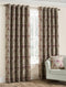 Belfield furnishings Riga floral Fully Lined Eyelet readymade curtains