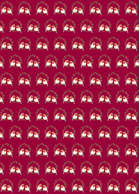 Vantona Robin Tea Towel Pair