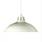 Large Cut Out Dome Metal Lighting Pendant Shades - Cream