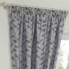 Sundour Lille Lined Pencil Pleat Curtains - Steel