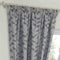 Sundour Lille Lined Pencil Pleat Curtains - Steel