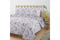 Vantona Thistle Duvet Cover Set - Grey