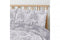 Vantona Thistle Duvet Cover Set - Grey
