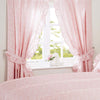Vantona Country Monique Unlined Curtains and Tiebacks - Rose - 66 x 72