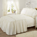 Vantona Country Monique Quilted Fitted Bedspread - Cream