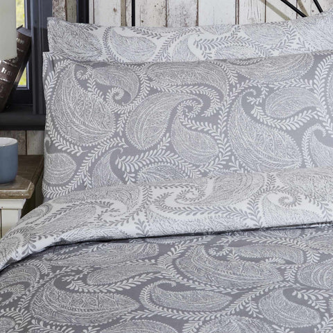 Vantona Sadie Duvet Cover Set - Grey