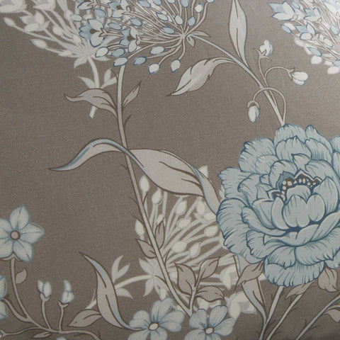 Vantona Tilden Floral Duvet Cover Set - Grey