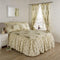 Vantona Country Madeleine Quilted Fitted Bedspread - Cream