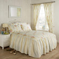 Vantona Country Marielle Quilted Fitted Bedspread - Cream