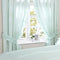 Vantona Country Monique Unlined Curtains and Tiebacks - Mint - 66 x 72