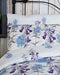 Vantona Darcy Floral Design Duvet Cover Set - Blue