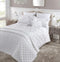 Vantona Decadent Floral Embroidered bedding Set - White