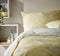 Vantona Essentials Range Linear Leaves Duvet Cover Set - Cream
